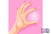Contraception Method: Implant, a Healthcare Illustration by MISS CHATZ (Thumbnail 2 of 3)