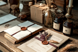 Rustic Gift Wrapping, an Arts & Entertainment Photo by Ocean Digital Art