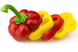 Red and white paprika, a Food & Drink Photo by BOOCYS