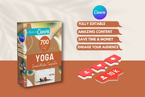 Yoga Bundle - Social Media Templates