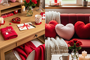 Valentine Aesthetic Desk Scene 400, a Packaging Mockup by KennedyStudio (Thumbnail 5 of 11)