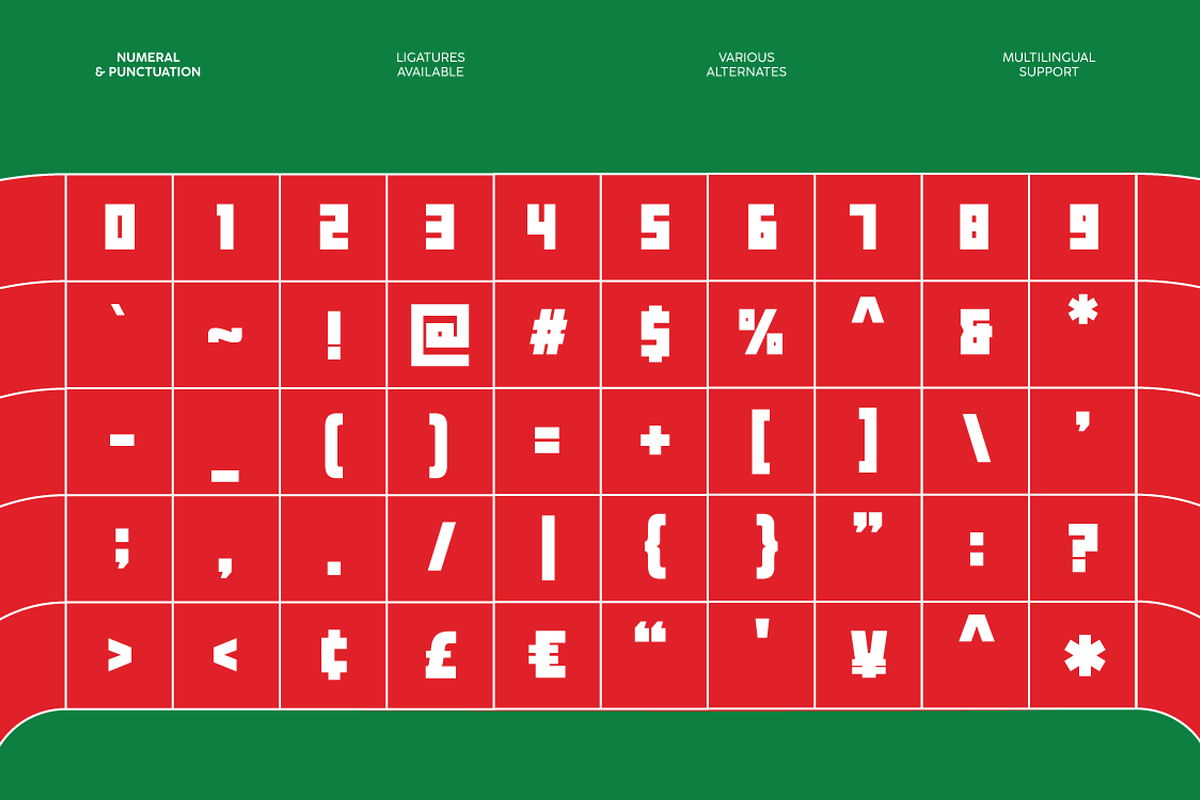Bigstage - Sport Bold Condensed Font, a Sans Serif Font by Typia Nesia (Photo 3 of 11)