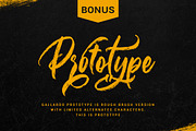 Gallardo Script, a Script Font by Motokiwo (Thumbnail 14 of 15)