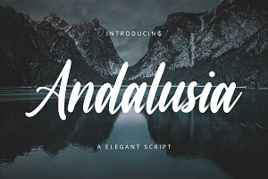 Andalusia A Elegant Script