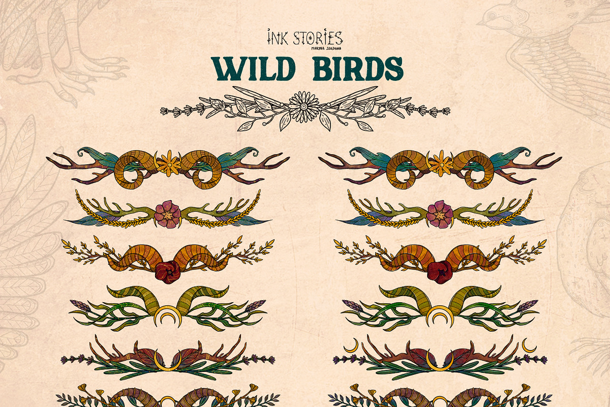 Wild Birds, an Animal Illustration by Ink Stories (Photo 16 of 20)