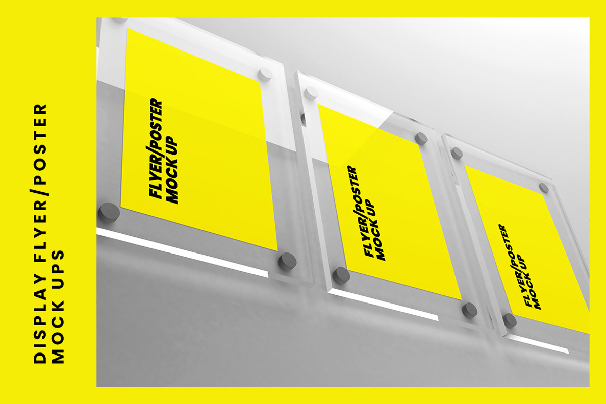 Display Poster Mock-Ups, a Print Template by Thirtypath Studio (Photo 5 of 5)