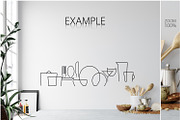Frames & Walls Scandinavian Bundle-2, a Print Template by Yuri-U (Thumbnail 24 of 44)