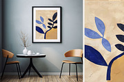 21 matisse blue wall art print, a Decorative Illustration by ARTOZEN DIGITAL (Thumbnail 9 of 17)