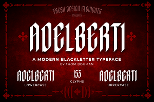Adelberti | Modern Blackletter