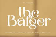 The Bafger, a Serif Font by Muksal Creative (Thumbnail 1 of 8)