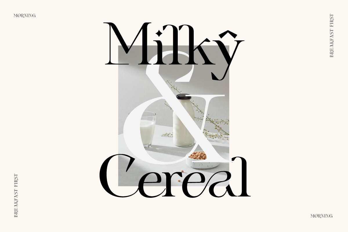 Cigra - Stylist Serif With Ligature, a Sans Serif Font by Identy Studio (Photo 9 of 18)