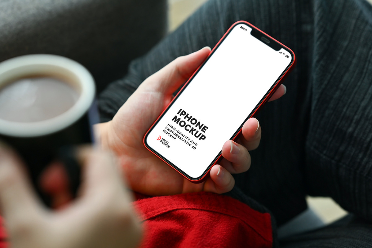 iPhone Mockup, an iPhone Mockup by UnicDesign (Photo 9 of 11)