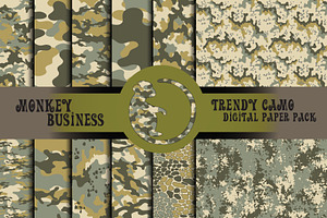 Army print, Camouflage wallpapers