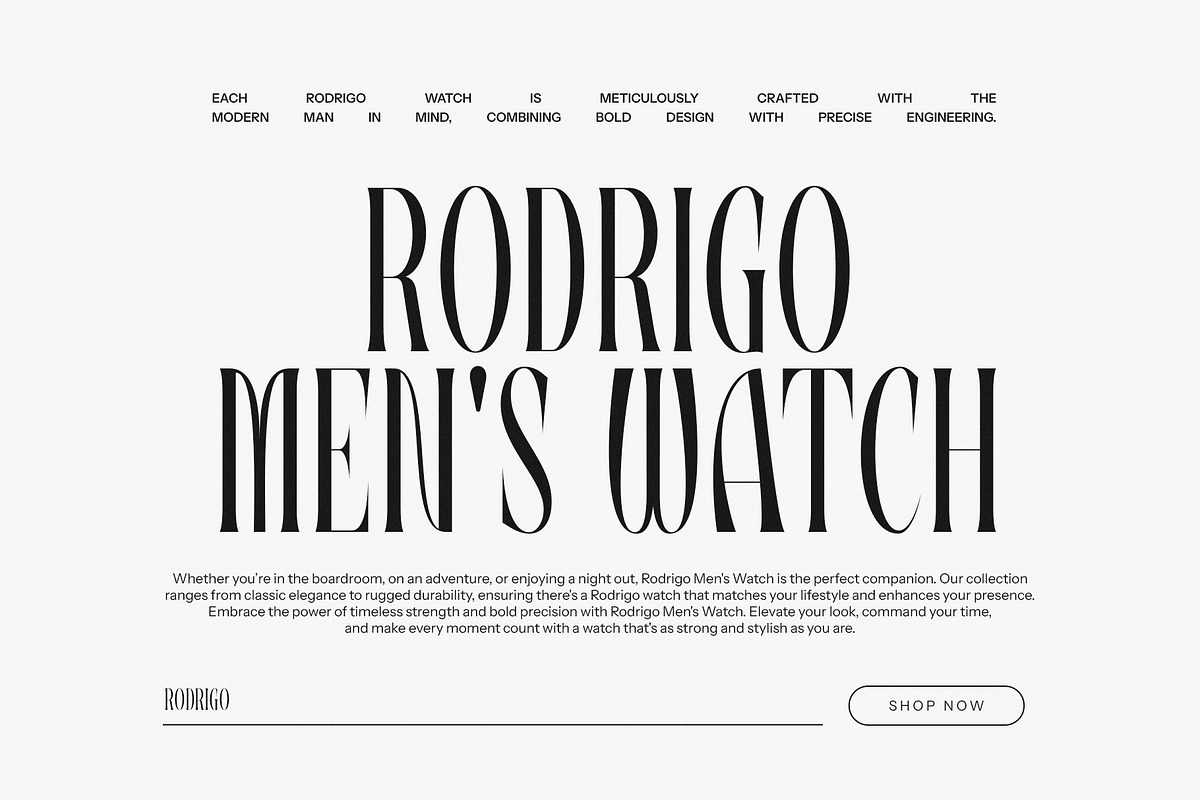 Nevera Vintage Serif Font, a Serif Font by Perfectype (Photo 2 of 8)