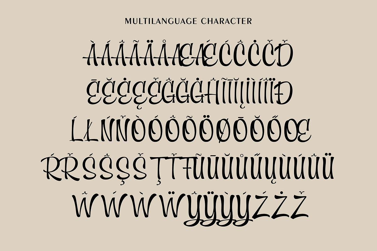 Creation, a Script Font by Allmostudio (Photo 7 of 9)