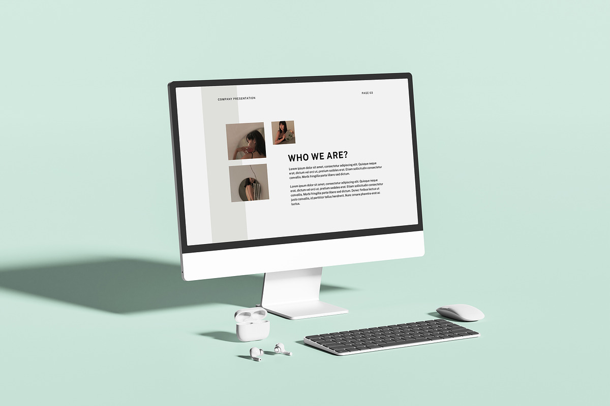 iMac Screen Mockup, a Mac Mockup by graphicstory (Photo 7 of 9)