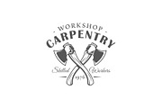 18 Modern Carpentry Logos Templates, a Branding & Logo Template by Art Design (Thumbnail 21 of 26)