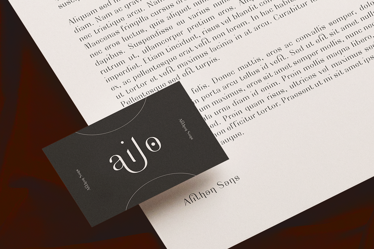CF Alithan Sans - Modern Elegant, a Sans Serif Font by Indotype Foundry (Photo 10 of 10)