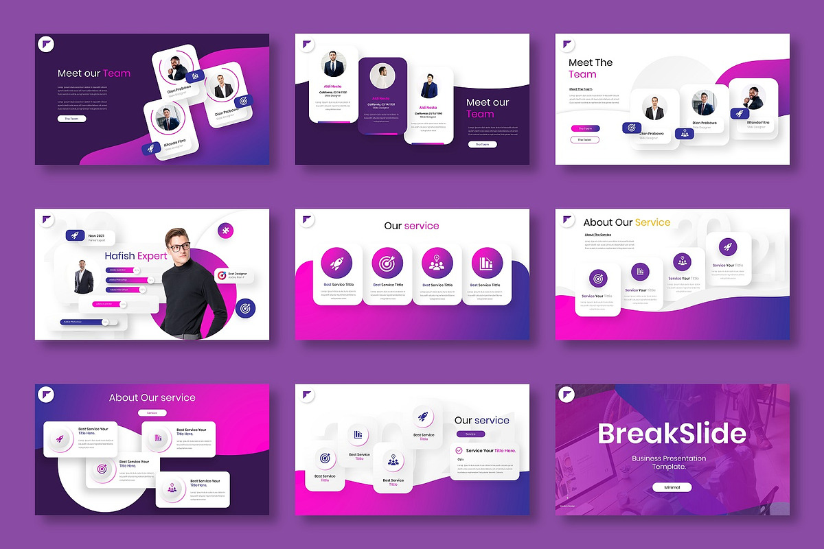 Fushion – Business Keynote Template, a Presentation Template by Dens Creative Studio (Photo 3 of 6)