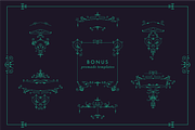 Decorative Vector Ornaments 2, a Decorative Illustration by digiful (Thumbnail 5 of 5)