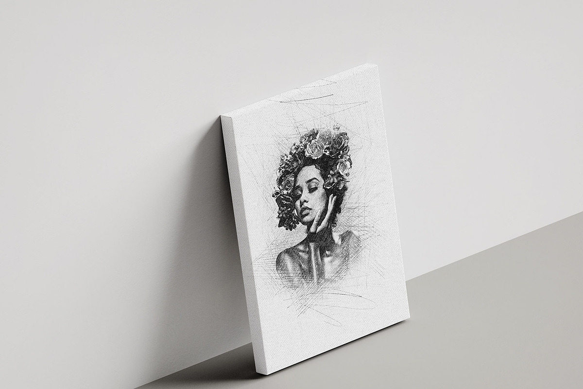 Pencil Sketch Maker, an Action Add-On by MRI STUDIO (Photo 21 of 28)