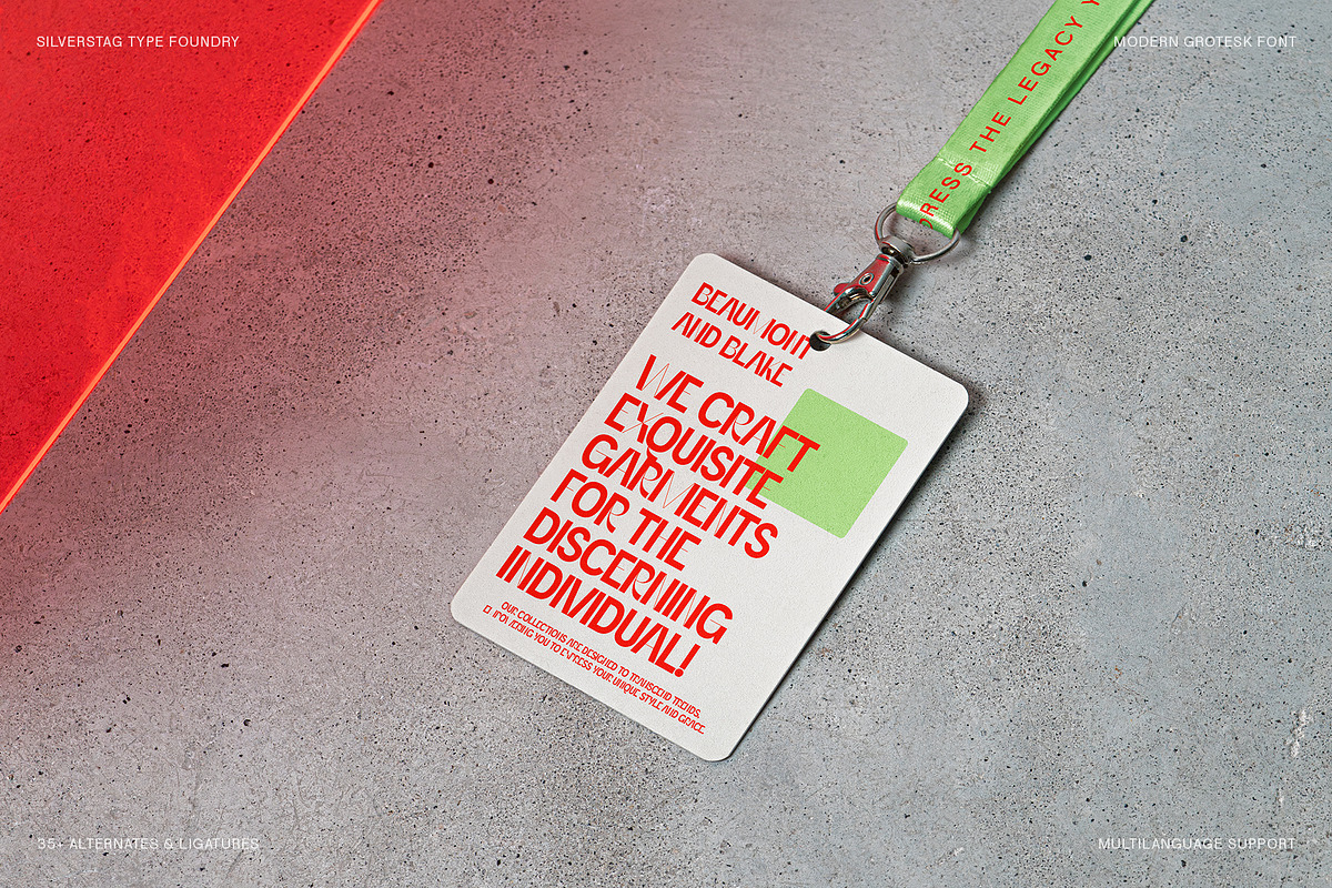 SLTF Refugio - Modern Grotesk Font, a Sans Serif Font by SilverStag Type Foundry (Photo 29 of 30)