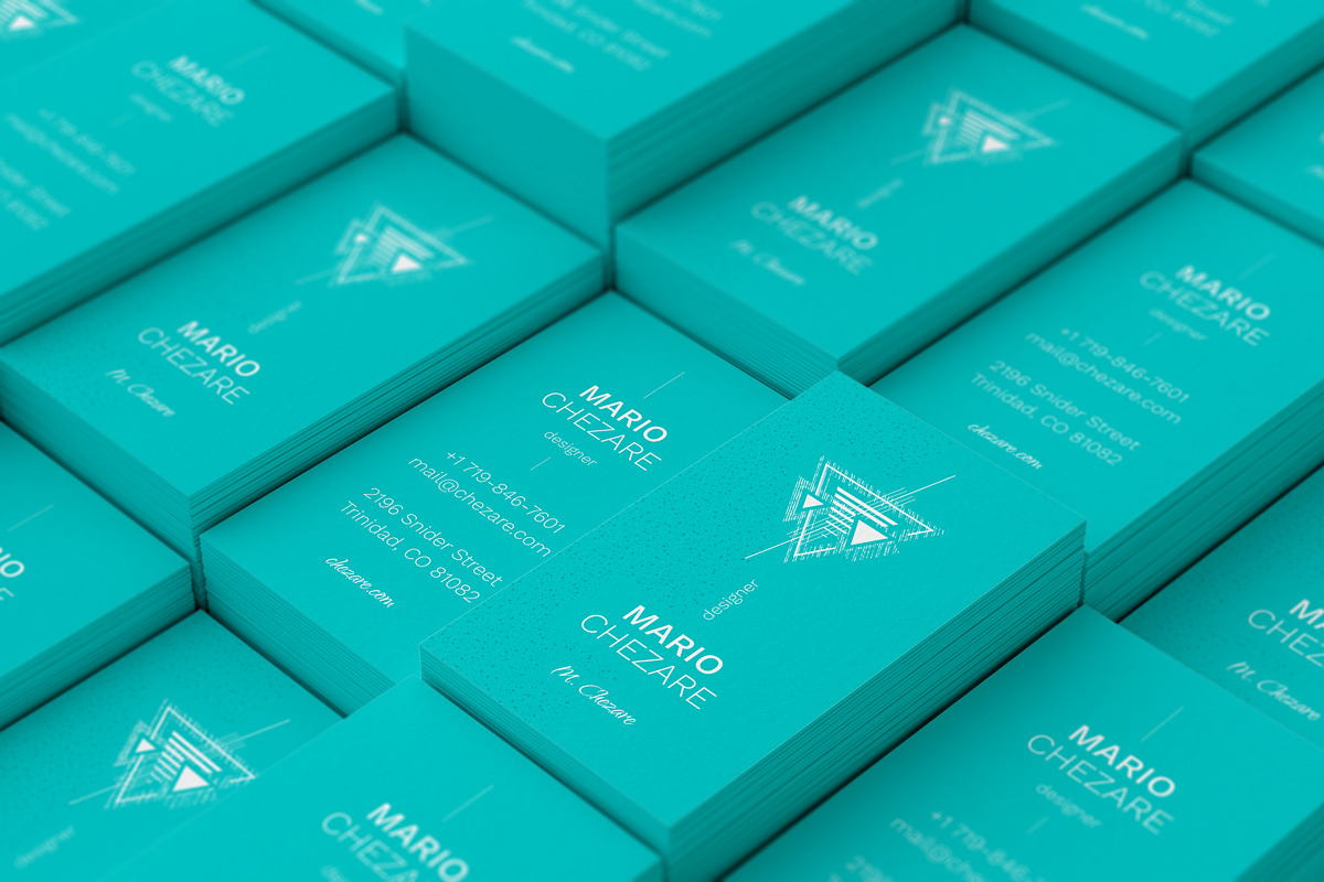 Chezare 06. Business Card Template, a Business Card Template by le-genda (Photo 1 of 4)