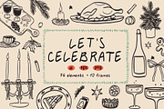 Let's Celebrate, a Seasonal Illustration by KPGallery (Thumbnail 1 of 6)