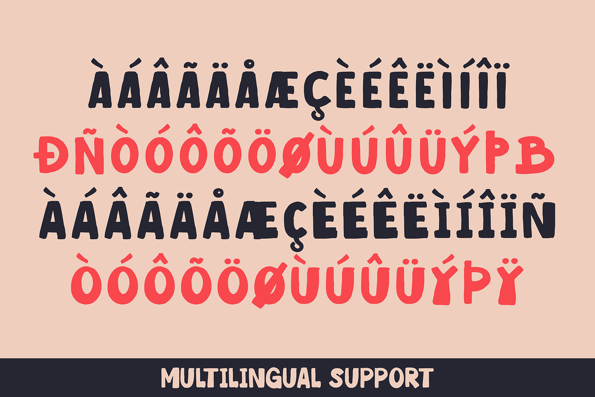Hallo Boss | Playful Display Font, a Handwritten Font by Denustudios (Photo 15 of 15)