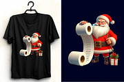 Watercolor Funny Santa Claus Clipart, an Illustration by SVGArt (Thumbnail 5 of 7)