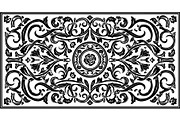Decorative Mandala Panel Vector Set, a Decorative Illustration by Designer_Momina (Thumbnail 14 of 21)