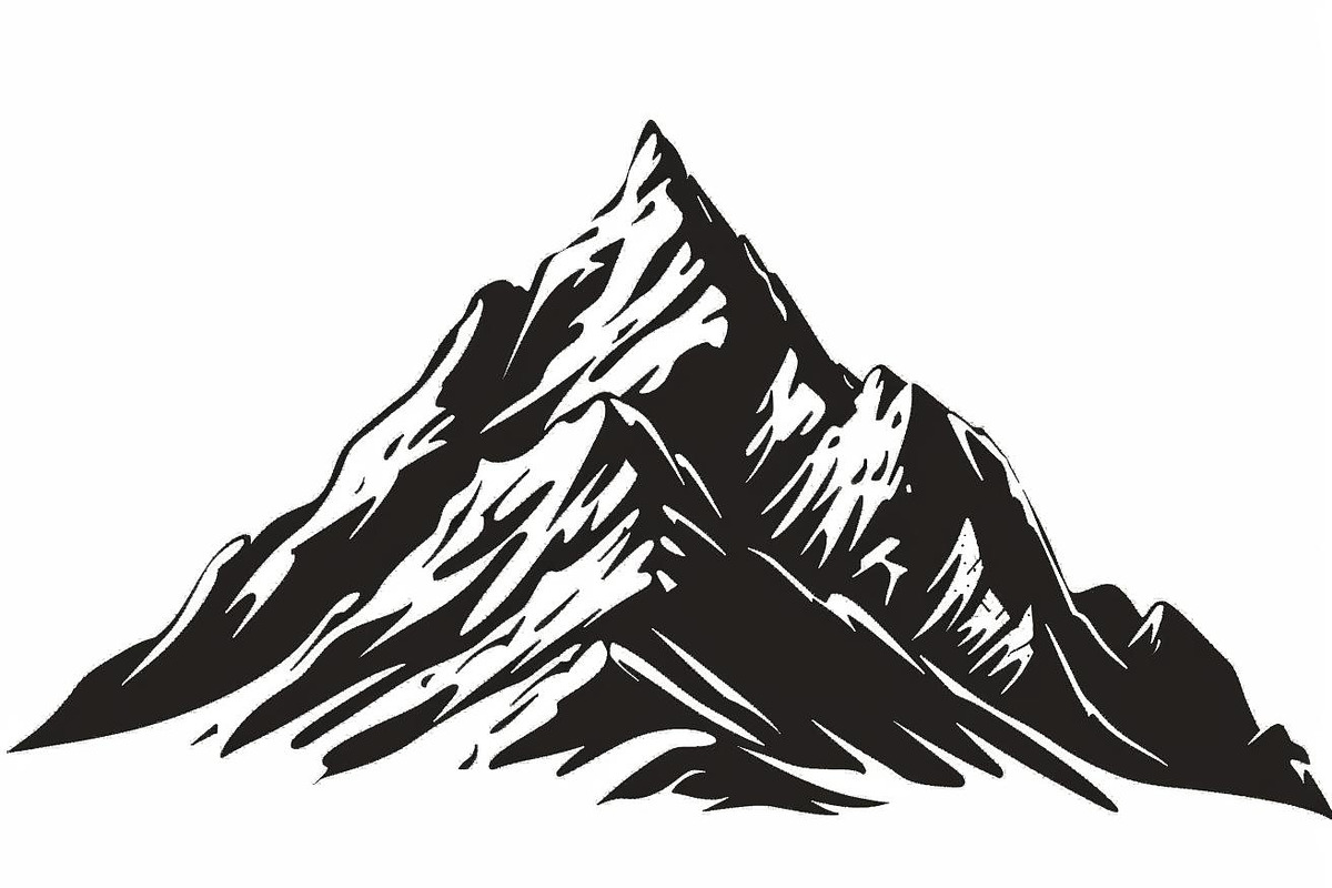 Mountain Tree Silhouette Bundle, a Graphic by balal (Photo 3 of 11)
