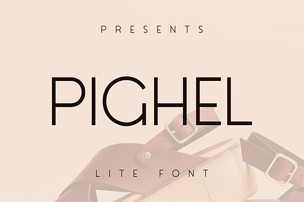 Pighel - Lite Font