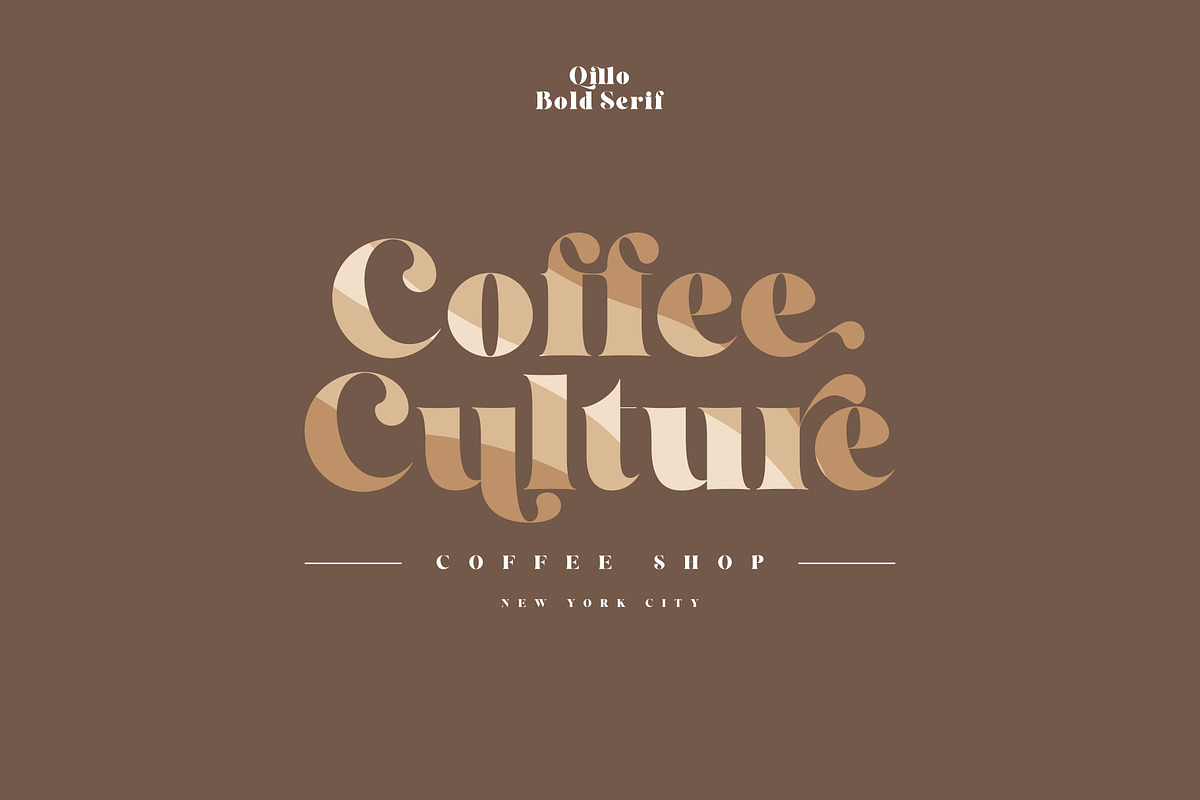 Qillo - Contrast Bold Serif, a Serif Font by Type and Co. (Photo 4 of 20)