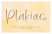 Plakias – Modern Calligraphy Fonts, a Script Font by RedyStudio (Thumbnail 1 of 14)