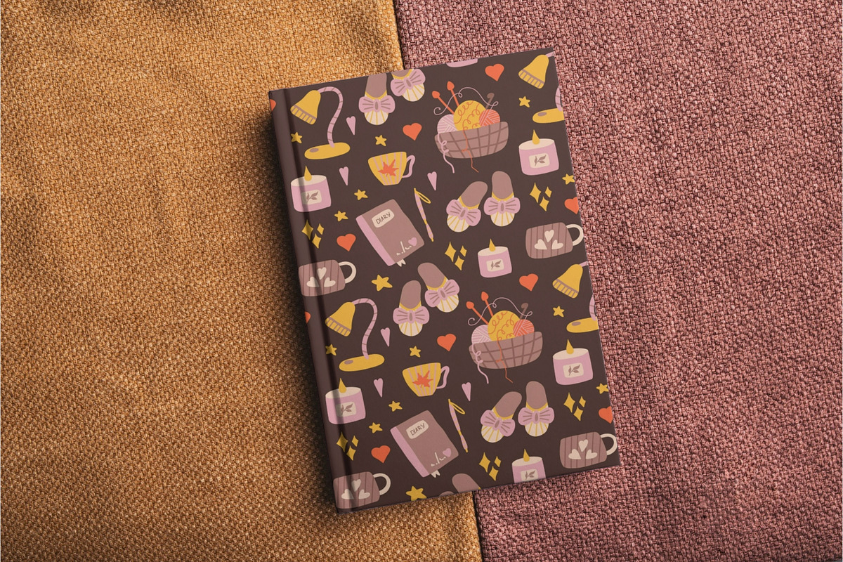 Cute cozy autumn graphics & patterns, a Seasonal Illustration by CapriceMeDesigns (Photo 15 of 24)