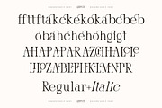 Qelenta - Modern Serif Font, a Serif Font by AmorfaType (Thumbnail 6 of 10)