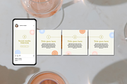 Aesthetic Instagram Post Template, a Social Media Template by Mila Estudio (Thumbnail 2 of 4)