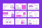 Financial Data Report - Keynote, a Presentation Template by Iqsiart Studio (Thumbnail 2 of 3)