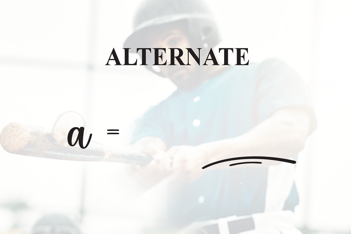 Baseball | Script Font, a Handwritten Font by Scratchones (Photo 8 of 9)