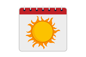 Summer Vector Icon, an Icon by Pexelpy