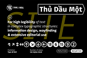 Site Negative XCondensed, a Sans Serif Font by Type & Roll (Thumbnail 1 of 6)