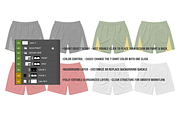 Sports Shorts Mockup Editable PSD, a Bottom Mockup by std.badboy (Thumbnail 3 of 4)