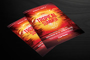 Tropical Summer Flyer Template, a Flyer Template by Briell Design (Thumbnail 3 of 3)