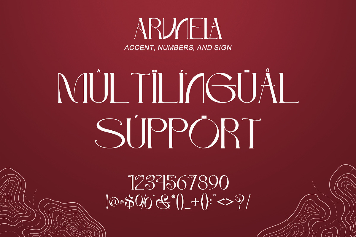 Arunela – Elegant Serif Font, a Serif Font by Letterara (Photo 13 of 14)