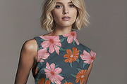 Desert Rose Botanicals Collection, a Pattern Graphic by Nora Gad (Thumbnail 4 of 19)