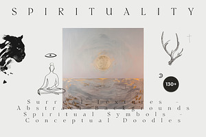 SPIRITUALITY Symbols & Textures, an Object Graphic by Lana Elanor