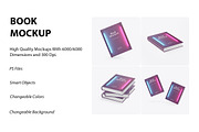 Book Mockups, a Books & Magazine Mockup by Mockups Girl (Thumbnail 1 of 5)