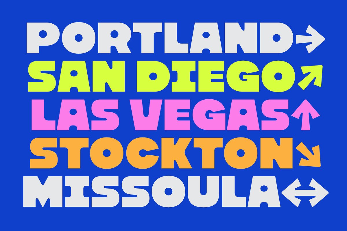 Figola - Geometric Sans Serif, a Sans Serif Font by The Native Saint Club (Photo 7 of 16)