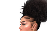 Braid and Curl Brushes for Procreate, a Brush Add-On by NaomiArts (Thumbnail 6 of 7)